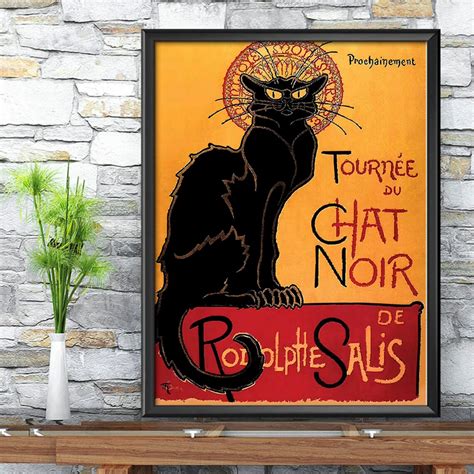 black cat poster art|black cat posters images.